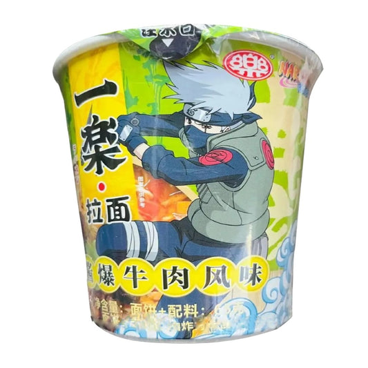 Macarrão Instantâneo Sabor Carne Salteada Naruto 65g Yile Foods