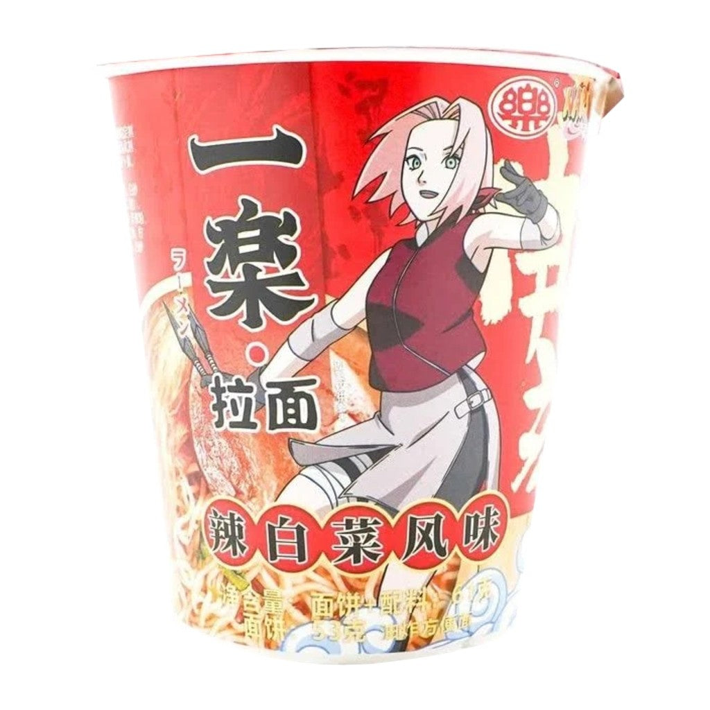 Macarrão Instantâneo Sabor Repolho Picante Naruto 61g Yile Foods