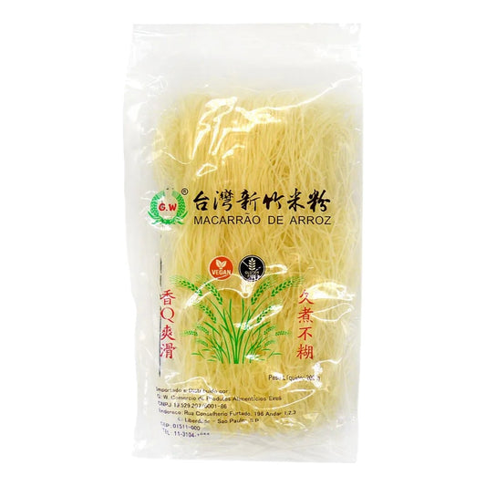 Macarrão de Arroz Fino 5mm 200g GW