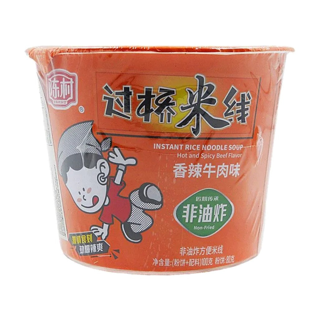 Macarrão de Arroz Instantâneo Sabor Carne Picante Bowl 100g Chenchun