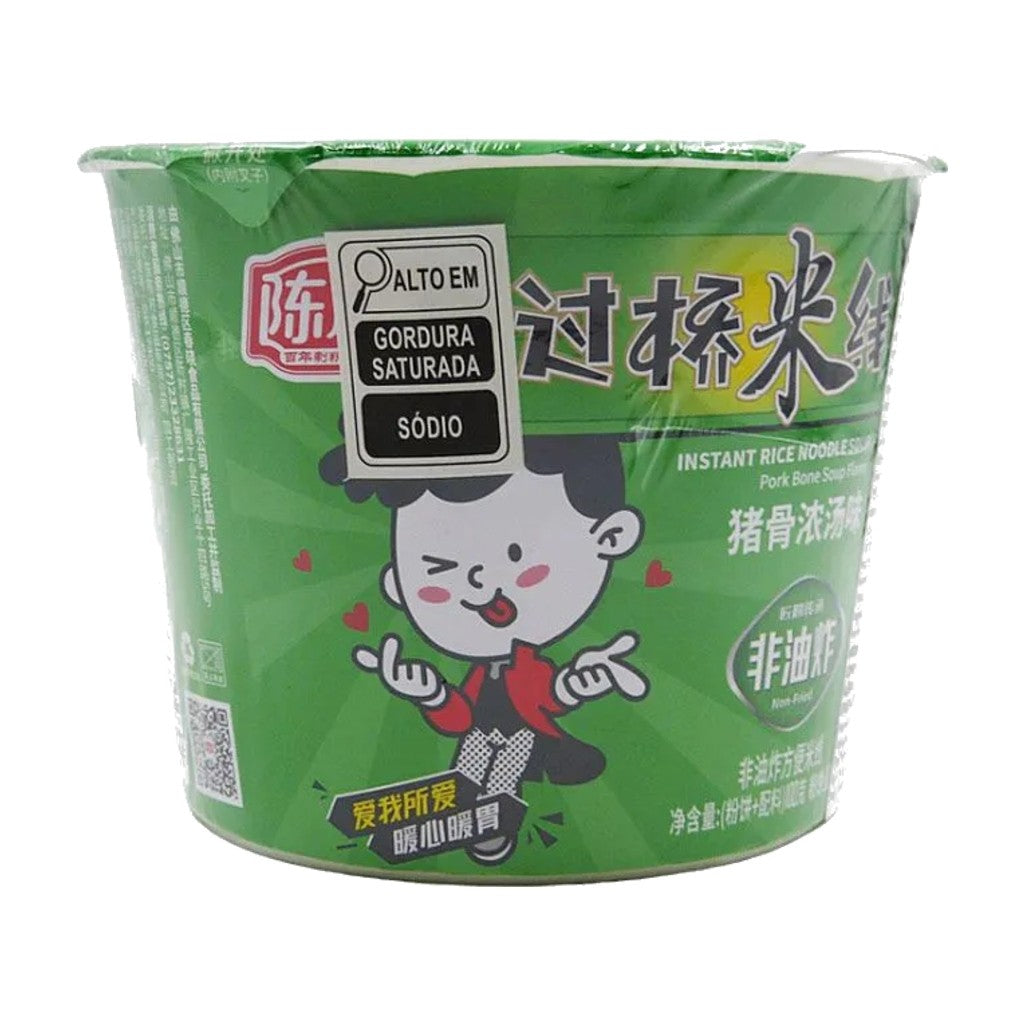 Macarrão de Arroz Instantâneo Sabor Costela De Porco Bowl 100g Chenchun