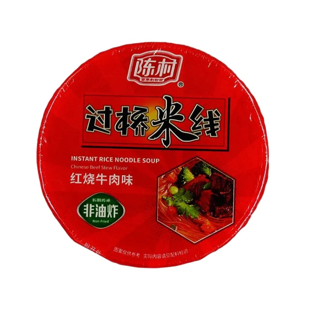 Macarrão de Arroz Instantâneo Sabor Ensopado de Carne Bowl 100g Chenchun