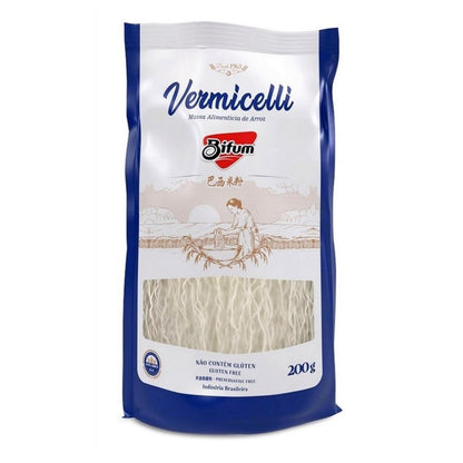 Macarrão de Arroz Vermicelli Bifum 200g Sem Glúten