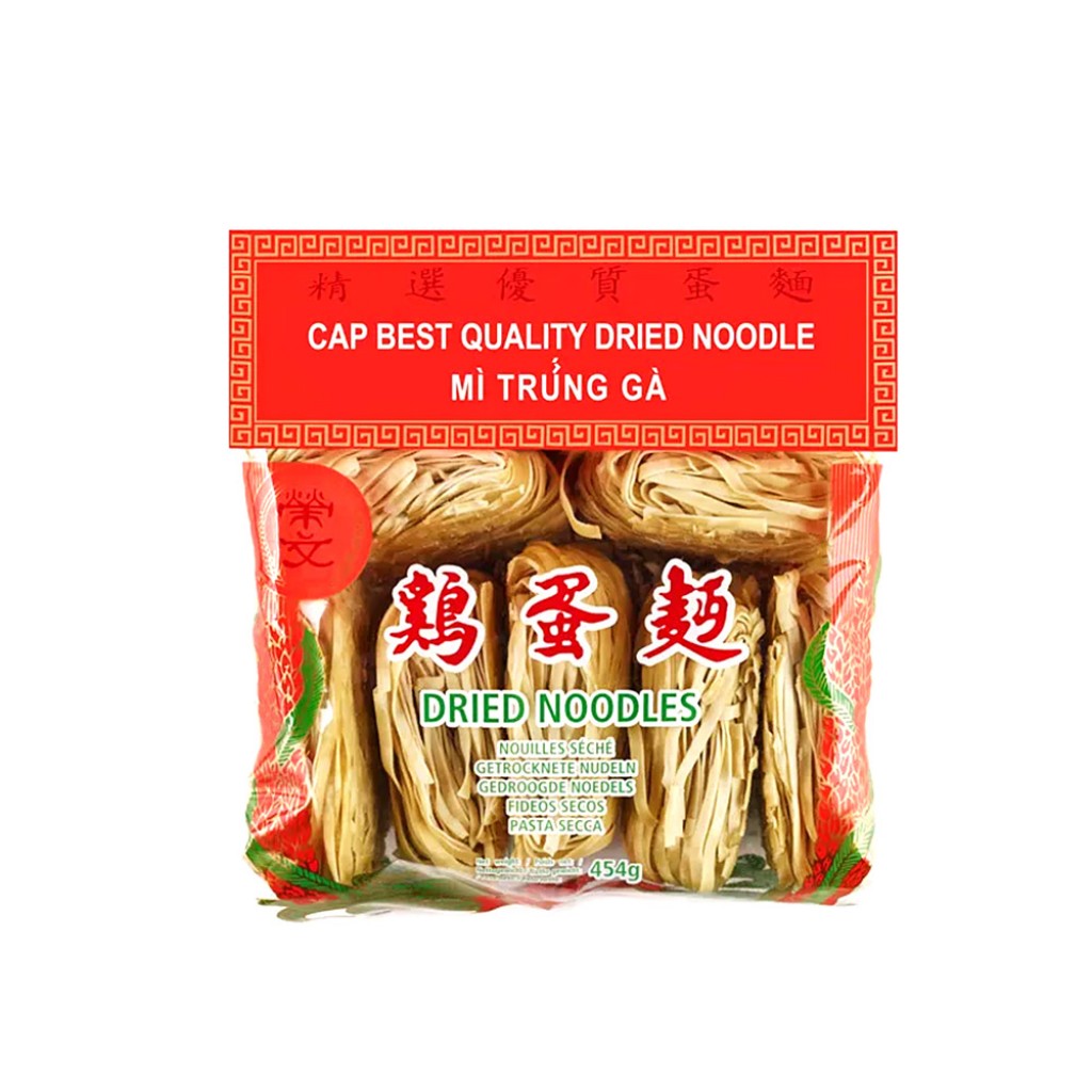 Macarrão de Ovo Grosso 454g Wing Man