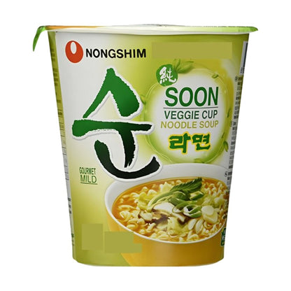 Macarrão Instantâneo Nongshim Soon Veggie Cup 67g Vegano
