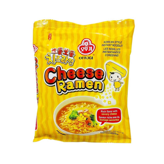 Macarrão Instantâneo Coreano de Queijo Cheese Ramen 111g Ottogi