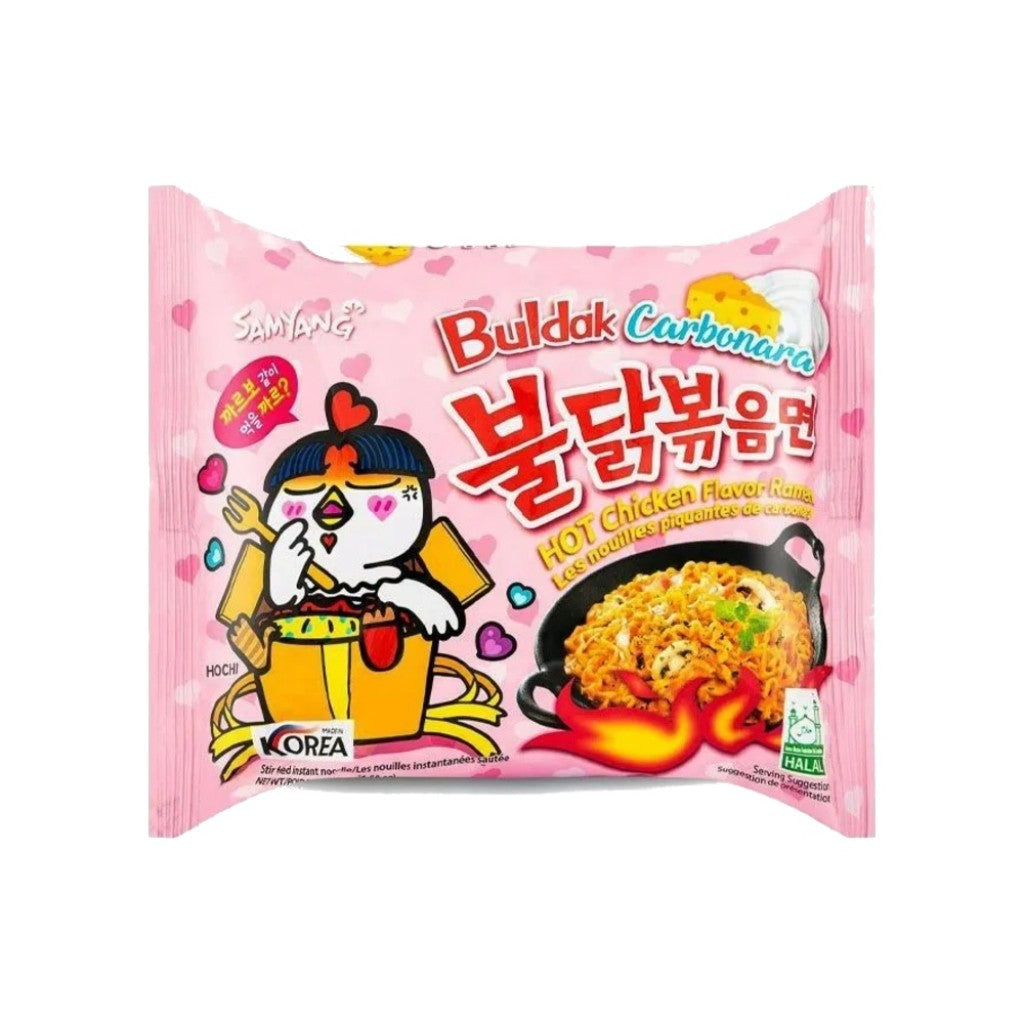 Macarrão Instantâneo Coreano Frango Picante Carbonara 130g Samyang
