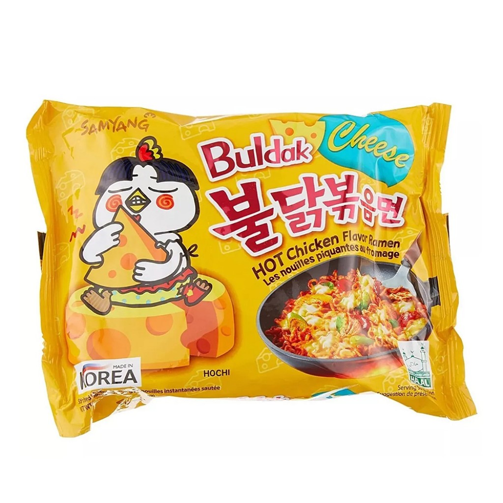Macarrão Instantâneo Sabor Frango Picante com Queijo 140g Samyang