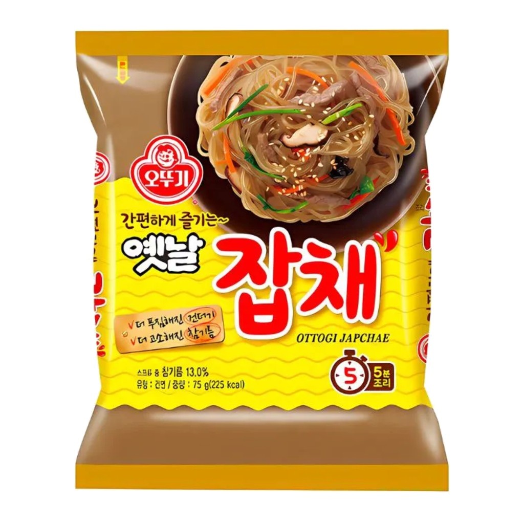 Macarrão Instantâneo Coreano Japchae 75g Ottogi
