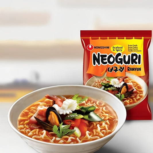 Macarrão Instantâneo Coreano Neoguri Ramyun Picante 120g Nongshim