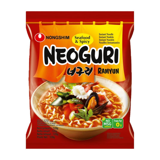 Macarrão Instantâneo Coreano Neoguri Ramyun Picante 120g Nongshim