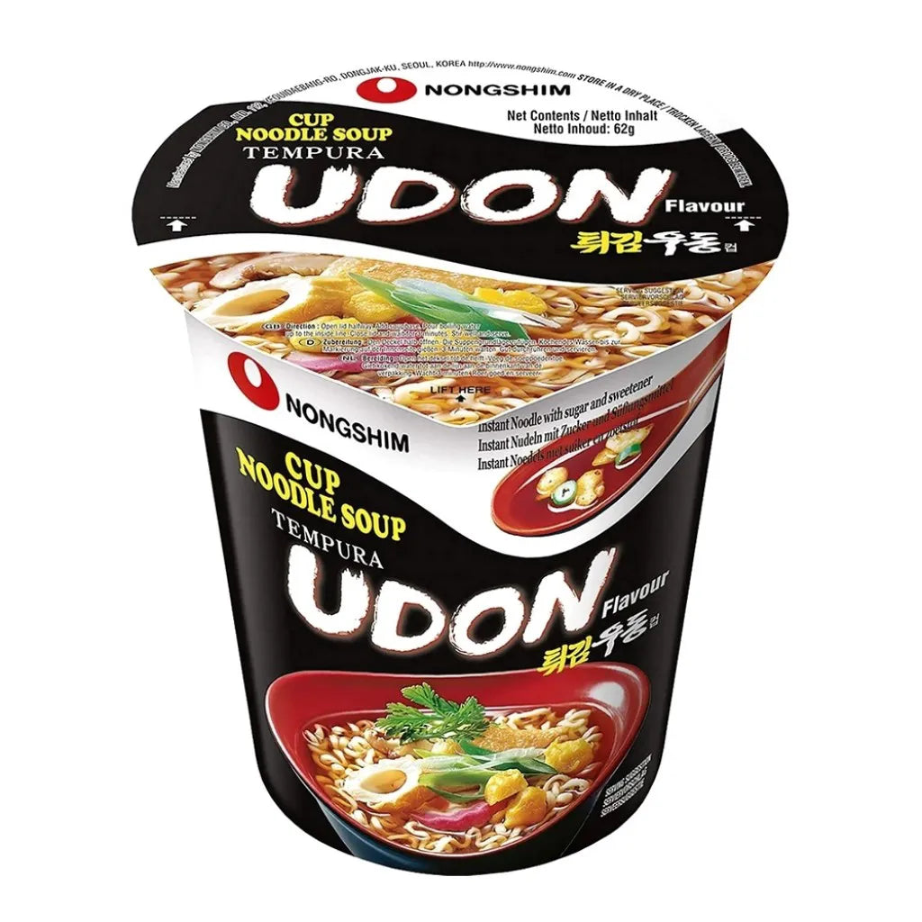 Macarrão Instantâneo Coreano Udon Tempura 62g Nongshim