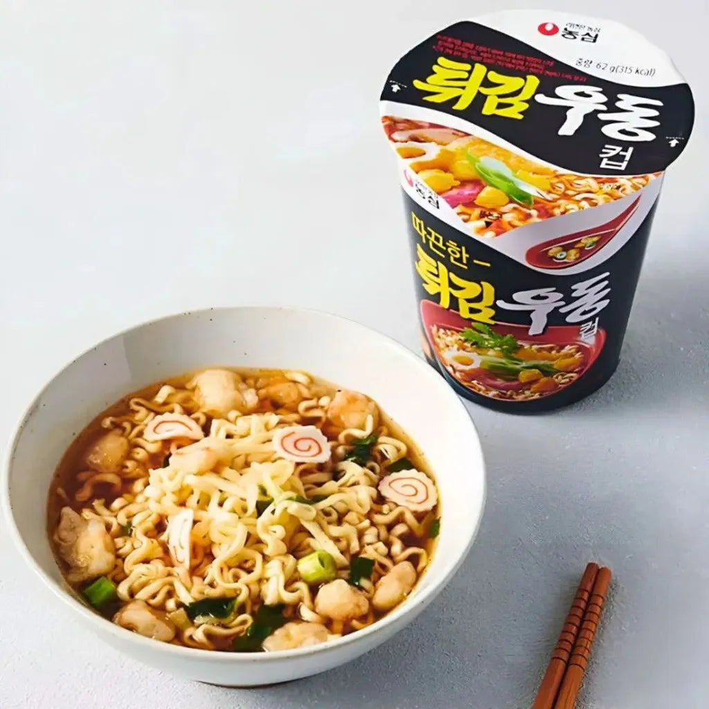 Macarrão Instantâneo Coreano Udon Tempura 62g Nongshim
