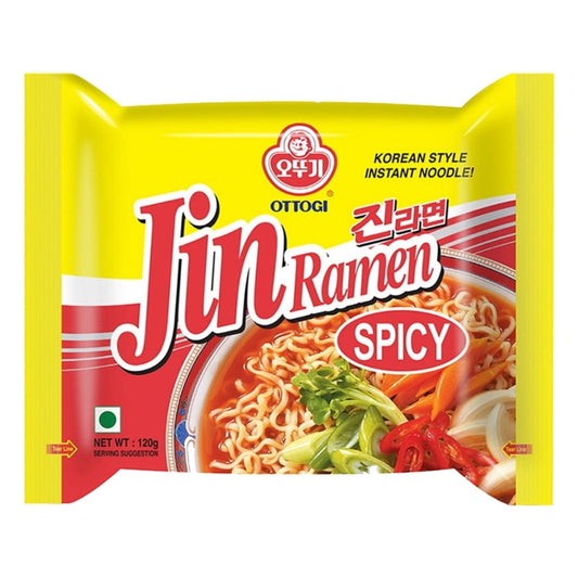 Macarrão Instantâneo Jin Ramen Apimentado 120g Ottogi