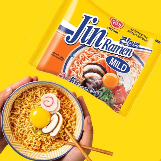 Macarrão Instantâneo Jin Ramen Suave 120g Ottogi