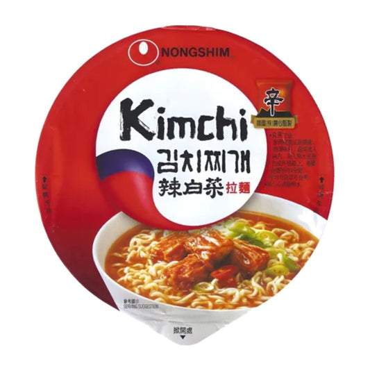 Macarrão Instantâneo Kimchi Acelga Picante Copo 117g Nongshim