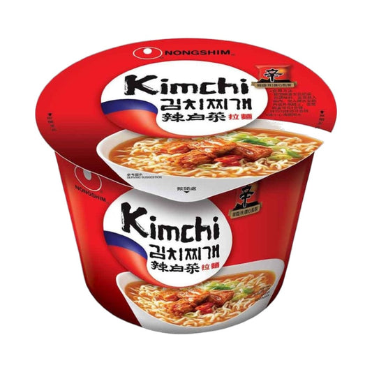 Macarrão Instantâneo Kimchi Acelga Picante Copo 117g Nongshim