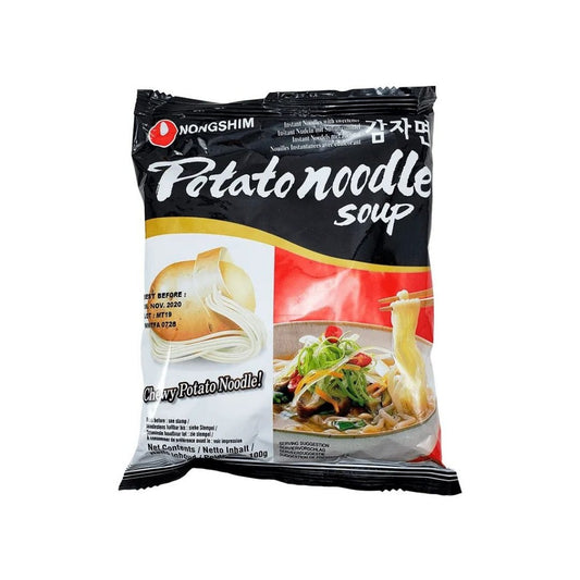 Macarrão Instantâneo Coreano Nongshim Potato Ramen Picante 100g