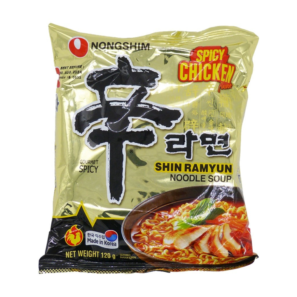 Macarrão Instantâneo Picante Sabor Frango 120g Nongshim