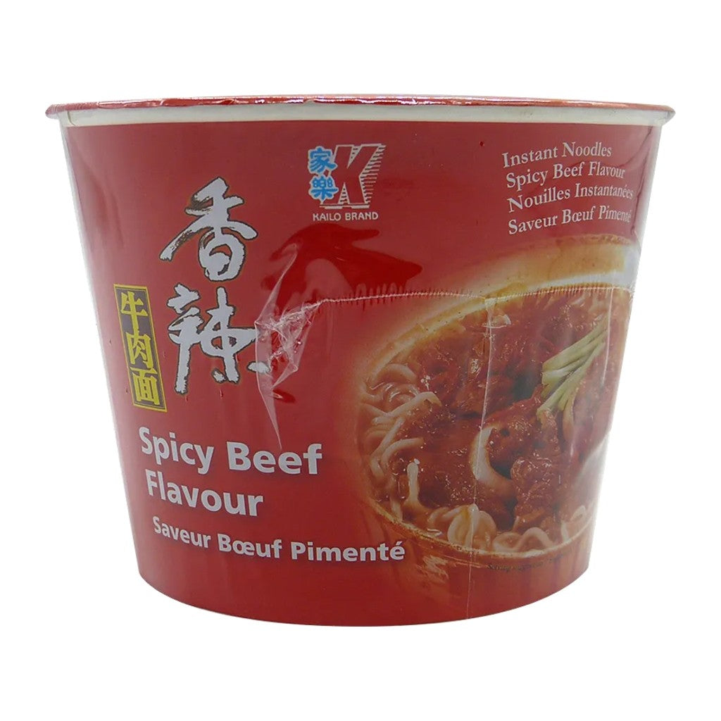 Macarrão Instantâneo Sabor Carne Bovina Apimentada Bowl 120g Kailo