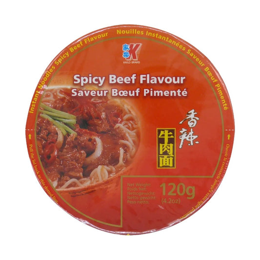 Macarrão Instantâneo Sabor Carne Bovina Apimentada Bowl 120g Kailo