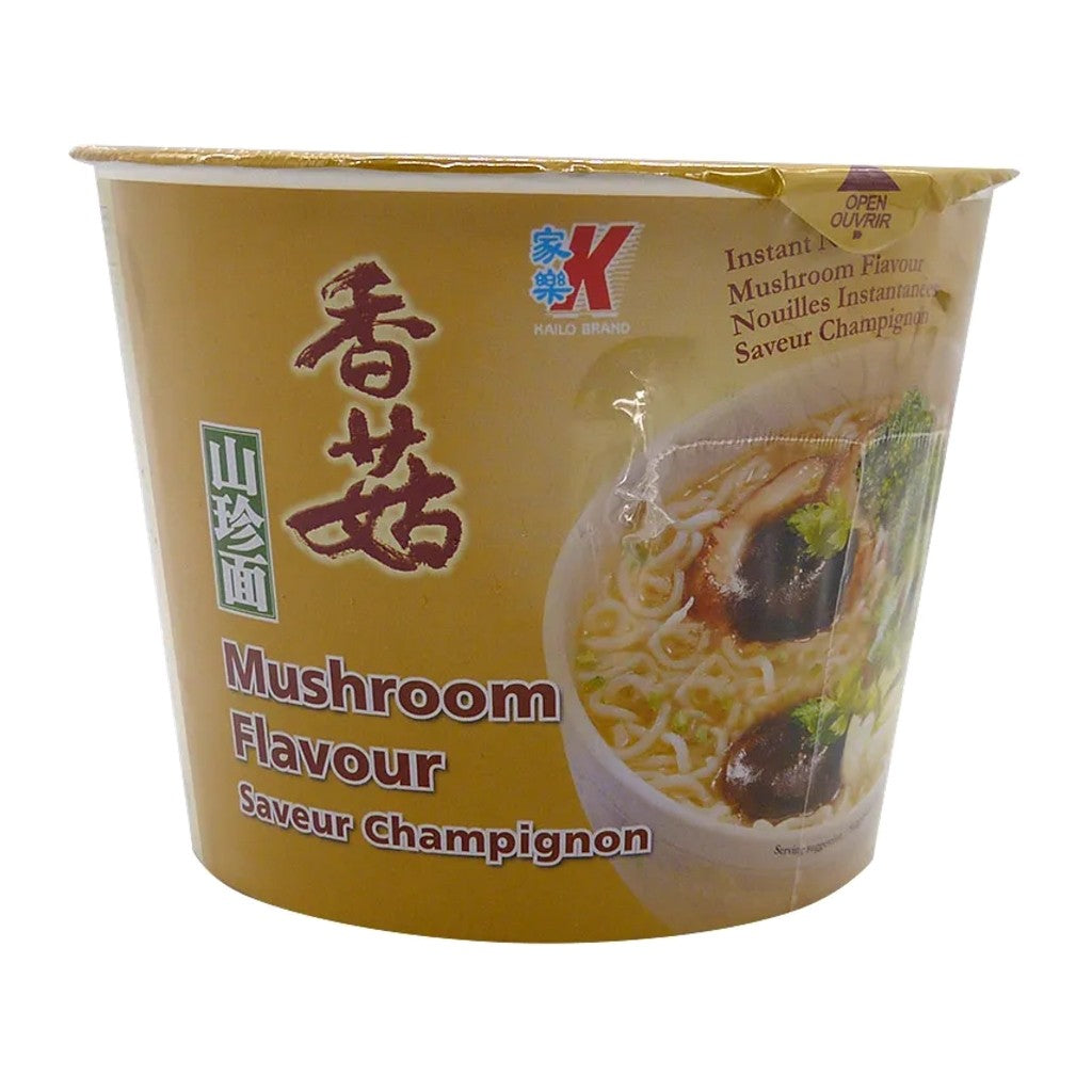 Macarrão Instantâneo Sabor Cogumelo Shitake Bowl 120g Kailo