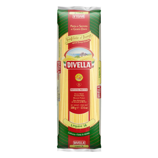 Macarrão Linguine 14 Bronzo 500g Divella