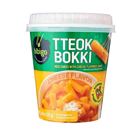 Massa de Arroz com Molho de Queijo Picante Topokki 125g Bibigo