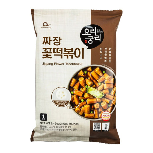 Massa de Arroz com Pasta de Soja Jjajang Flower Tteokbokki 240g Semchorong