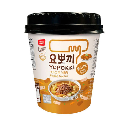 Massa de Arroz Yopokki ao Molho Bulgogi 118g Young Poong