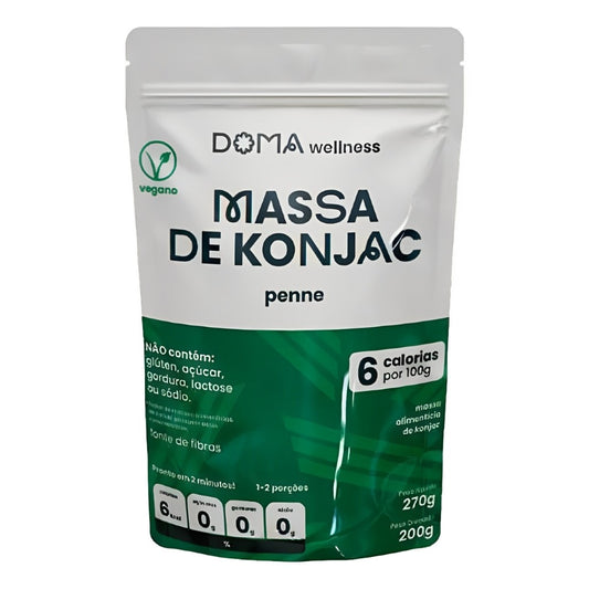 Massa de Shirataki Konjac Penne 270g Doma