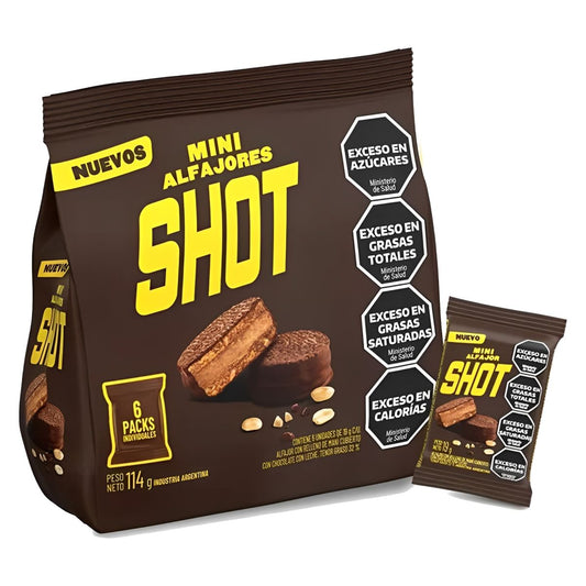 Mini Alfajor 114g Shot