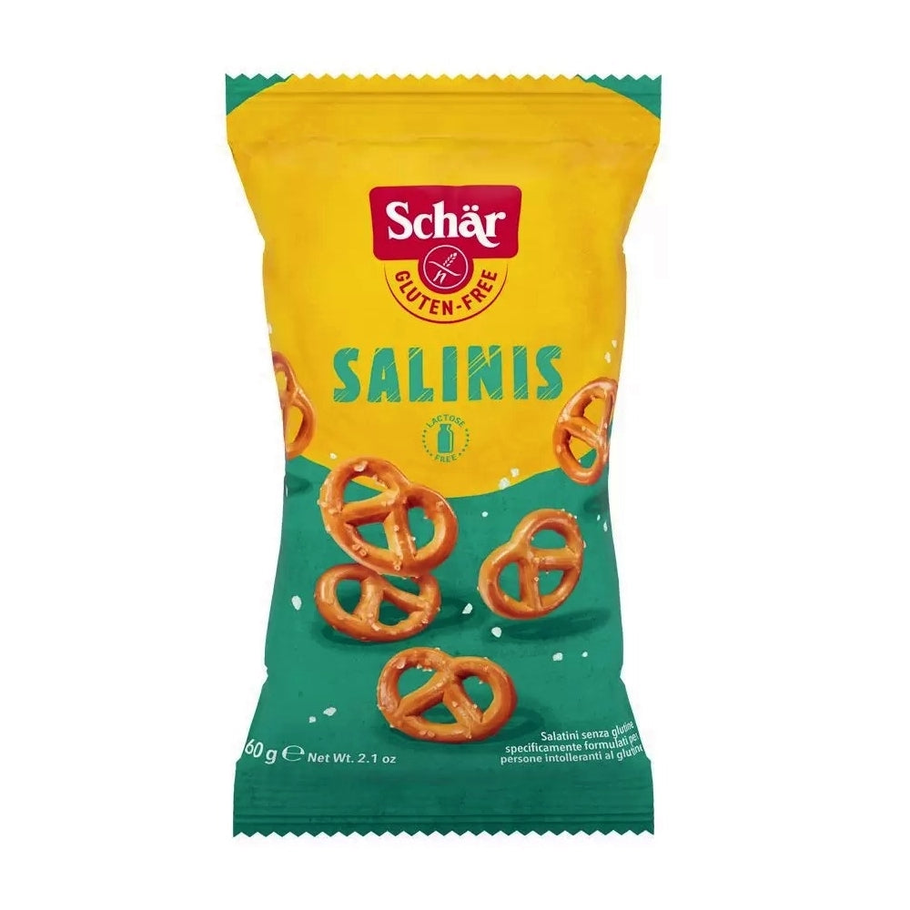 Mini Pretzel Salinis sem Glúten 60g