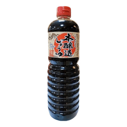 Shoyu Honjozo Wadakan 1L Molho de Soja Japonês Premium