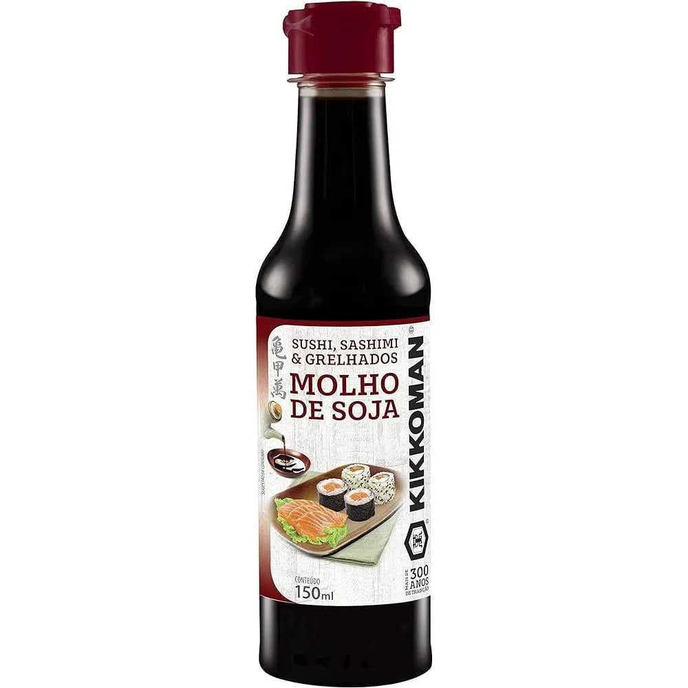 Molho de Soja Shoyu para Sushi Sashimi e Grelhados 150ml