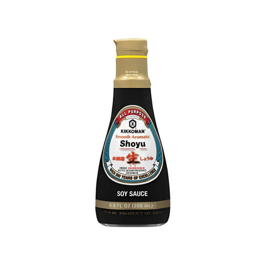 Molho de Soja Shoyu Smooth Aromatic 200ml Kikkoman