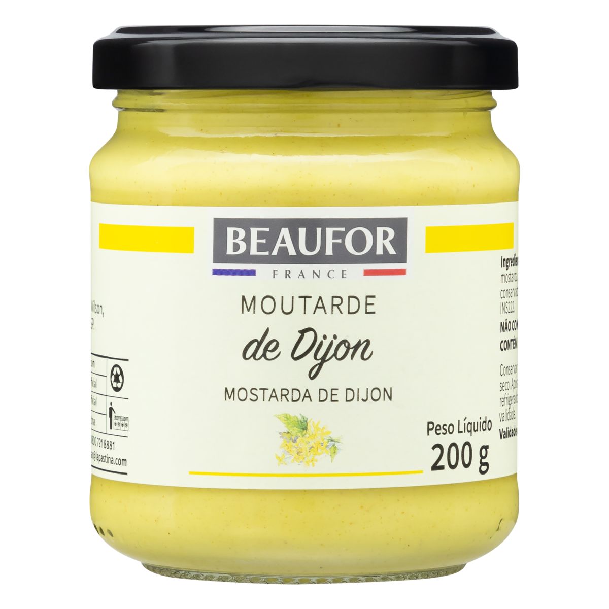 Mostarda de Dijon 200g Beaufor