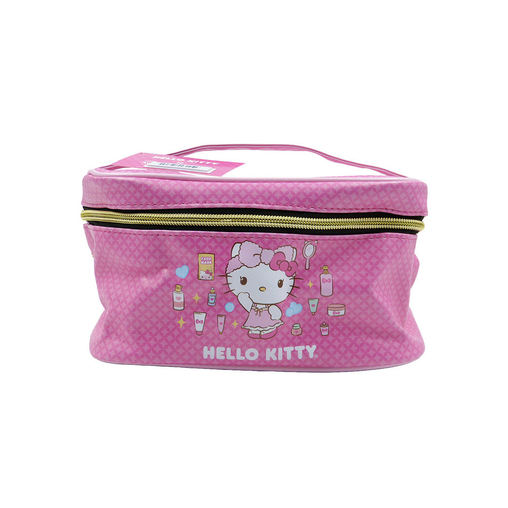 Necessaire Pink Hello Kitty 21x13x13cm Klass Vough