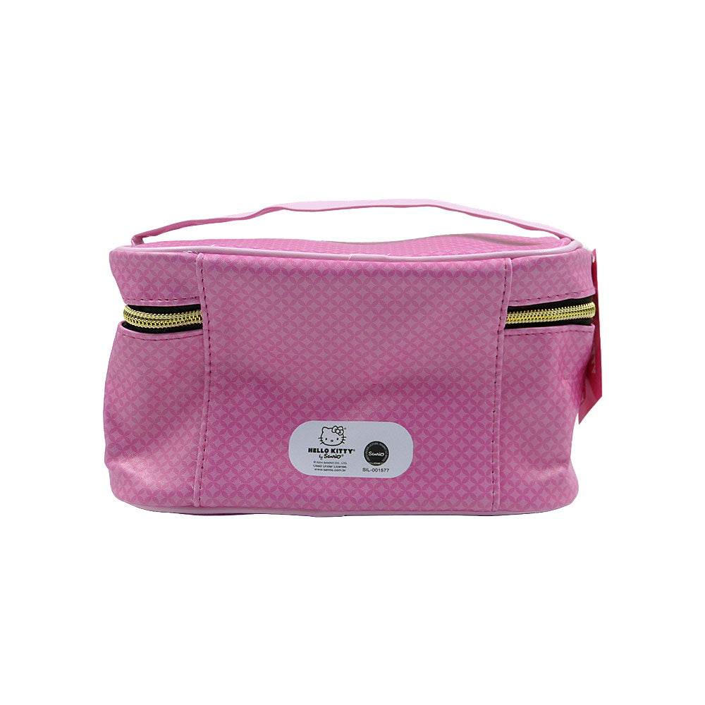 Necessaire Pink Hello Kitty 21x13x13cm Klass Vough