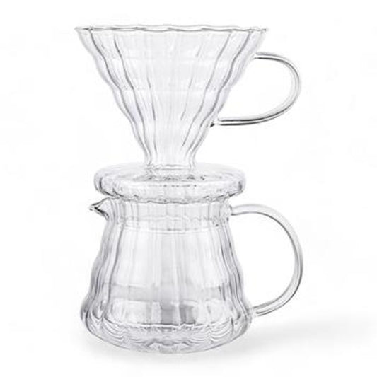 Passador de Cafe Vidro Enrico 15x12x21cm