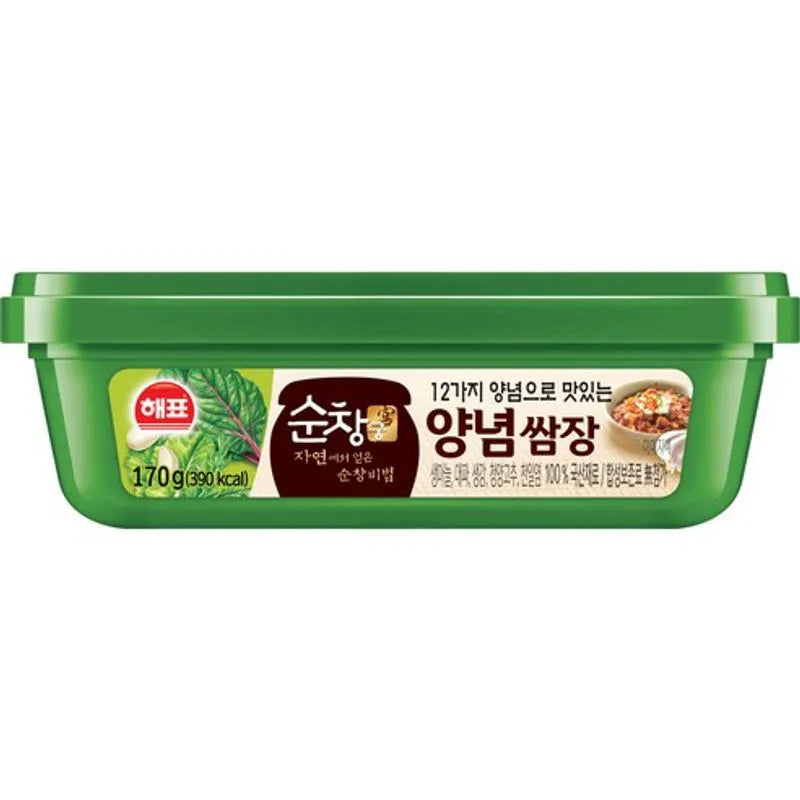 Pasta Coreana de Soja Temperada Ssamjang 170g Sajo