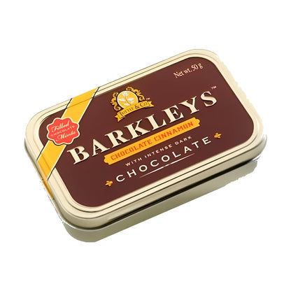 Pastilhas de Chocolate com Canela Barkleys Tastefully Intense 50g