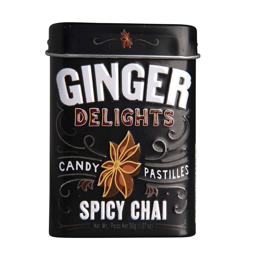 Pastilhas Spicy Chai 30g Ginger Delights