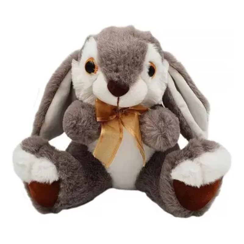 Pelucia Coelho com Laço Cores Sortidas