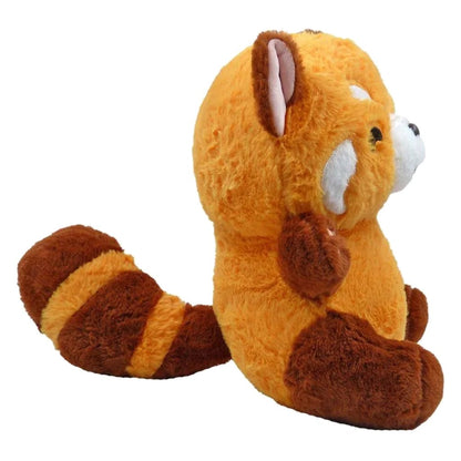 Pelúcia Panda Vermelho Sunn Toys 30cm Macia e Fofinha