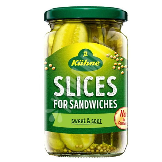 Pepino Fatiado em Conserva 185g Kuhne