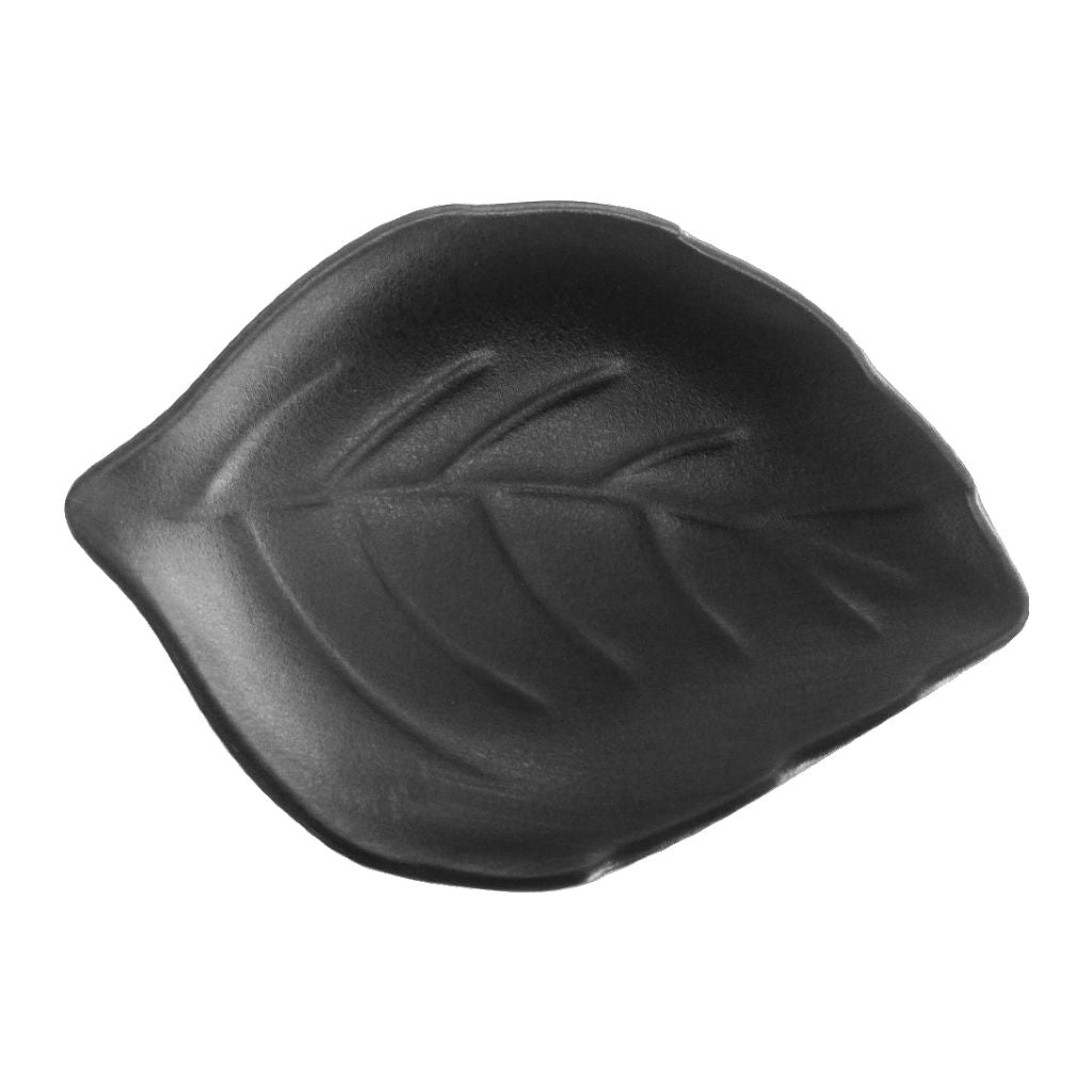 Pires Folha Preta Sólido 11x8,5cm Shiki