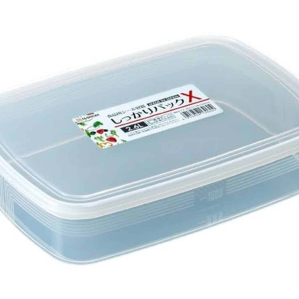 Pote de Plástico Shikkari Pack X 2,6L Nakaya