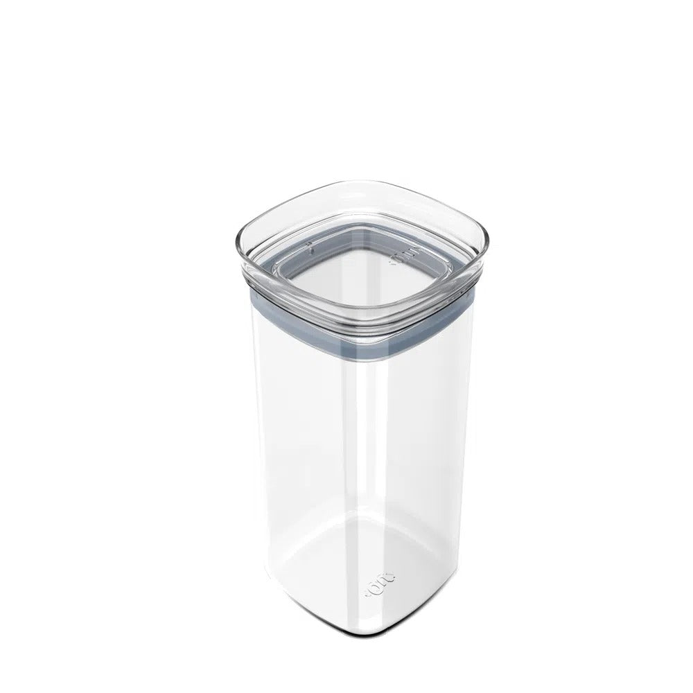 Pote Hermetico Acrilico Quadrado 1L Ou