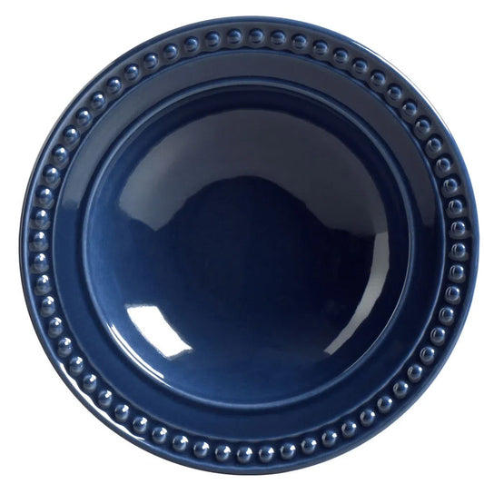 PRATO FUNDO ATENAS NAVY AZUL 22CM PORTO BRASIL